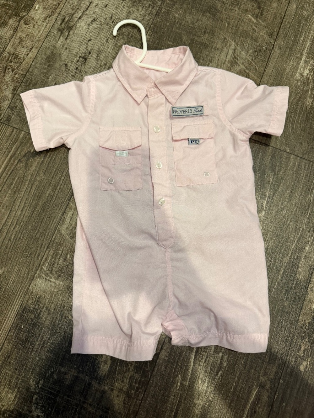 Properly Tied Baby fishing romper